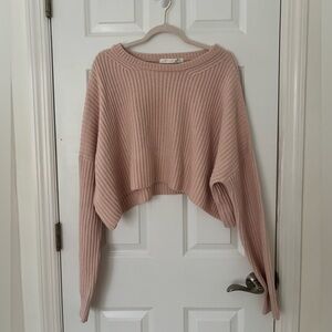 Altar’d State Cozy Pink Sweater